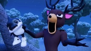 ОЛЕНЬ - ИСТОКИ ПРОИСХОЖДЕНИЯ!!! (99 Nights in the Forest анимации)