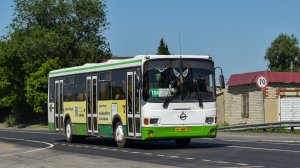 Автобус ЛиАЗ-5256.36 (АС 685 22). Покатушки по Барнаулу.