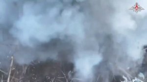 Уничтожение блиндажа ВСУ штурмовиками «Южно«й ГрВ в районе Константиновки
