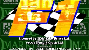 Formula One | Sega Mega Drive (Genesis).