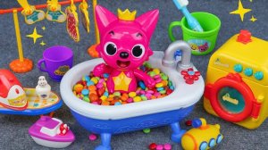 60 минут АСМР антистресс 🧸 Распаковка мега-коллекции с бассейном и кухней