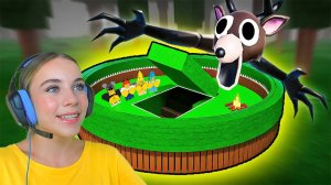 ПОСТРОИЛА СЕКРЕТНУЮ БАЗУ В 99 ДНЕЙ ВЫЖИВАНИЯ В ЛЕСУ С АЛЁНОЙ в ROBLOX!
