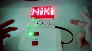 Светодиодный дисплей 16х8 Клик arduino