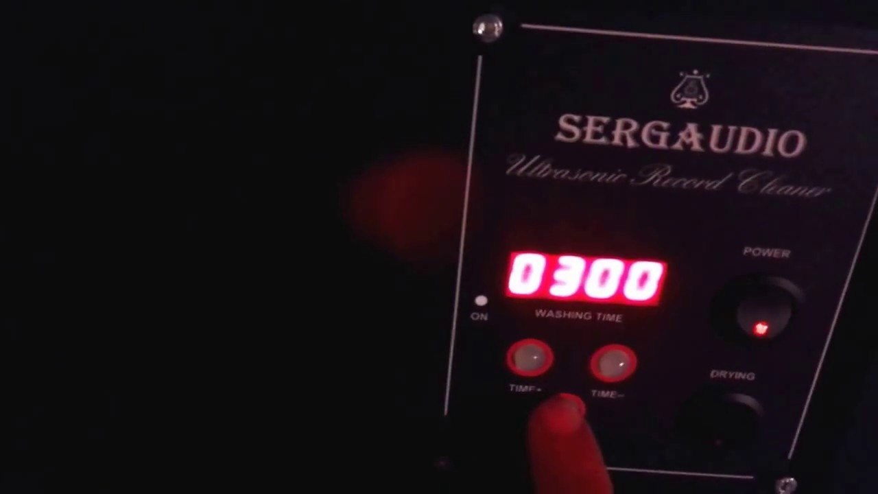 Ultrasonic Record Cleaner SergAudio смотреть онлайн