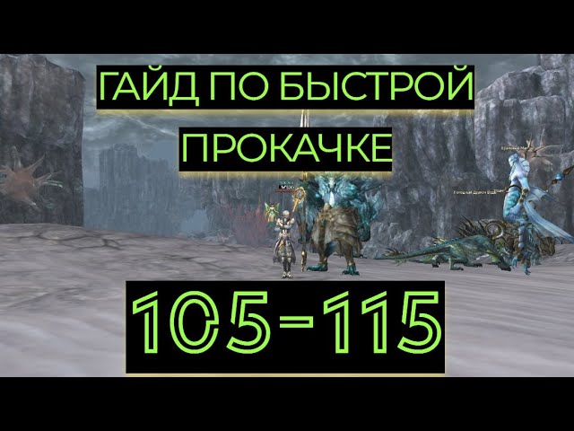 Где качаться 105-115 уровни Lineage 2 Main Superion