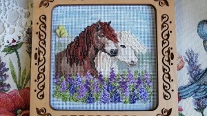 Исландские лошади - Icelandic Horses (Mill Hill, MH14-2415): от обзора набора до готовой работы