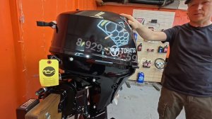 Tohatsu MFS 9.9-20 E EPS EFi 4 такта дистанция, стартер, генератор, нога S.