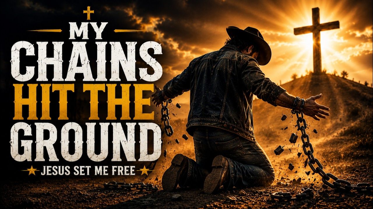 ✝️ MY CHAINS HIT THE GROUND Powerful Dark Country Gospel Song About Freedom In Christ смотреть онлайн
