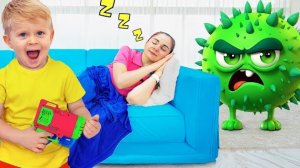 Оливер и Адам - Мама заболела 🤒 и Другие истории