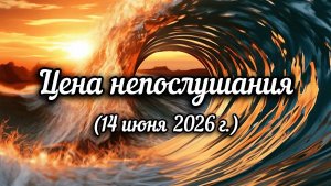 Цена непослушания (14 июня 2026 г.)