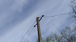 Дроздово. Авария на ЛЭП ⚡⚡⚡10КВ. Май преподносит очередной сюрприз