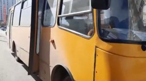 Поездка на маршрутке Ataman А09304 по маршруту 125