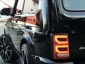 Тюнинг Нива Урбан . Задние фонари Нива «Land Rover» «Британия»  как светят, как подключить, купить.