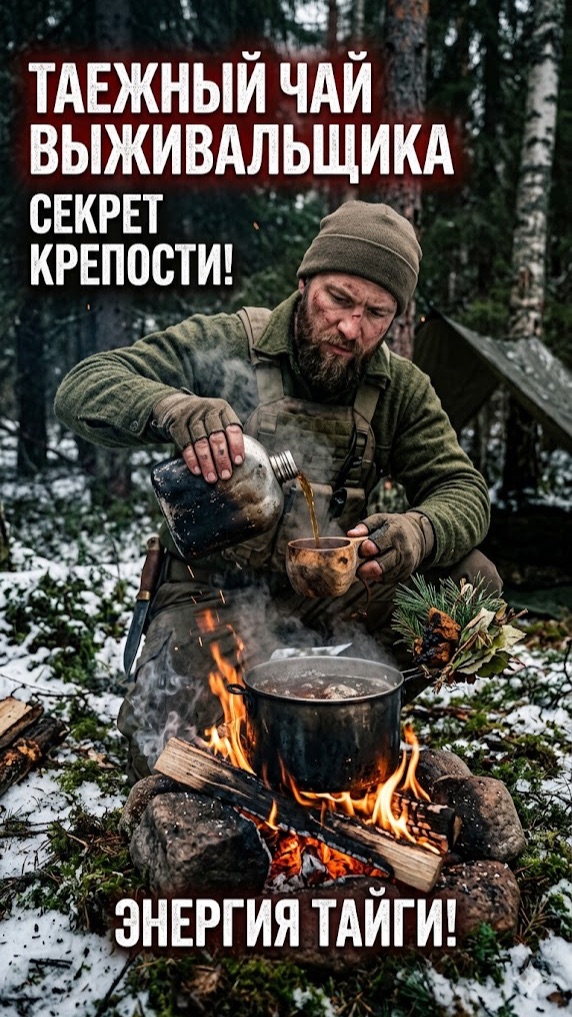 Таежный чай выживальщика: что пить, чтобы выжить?