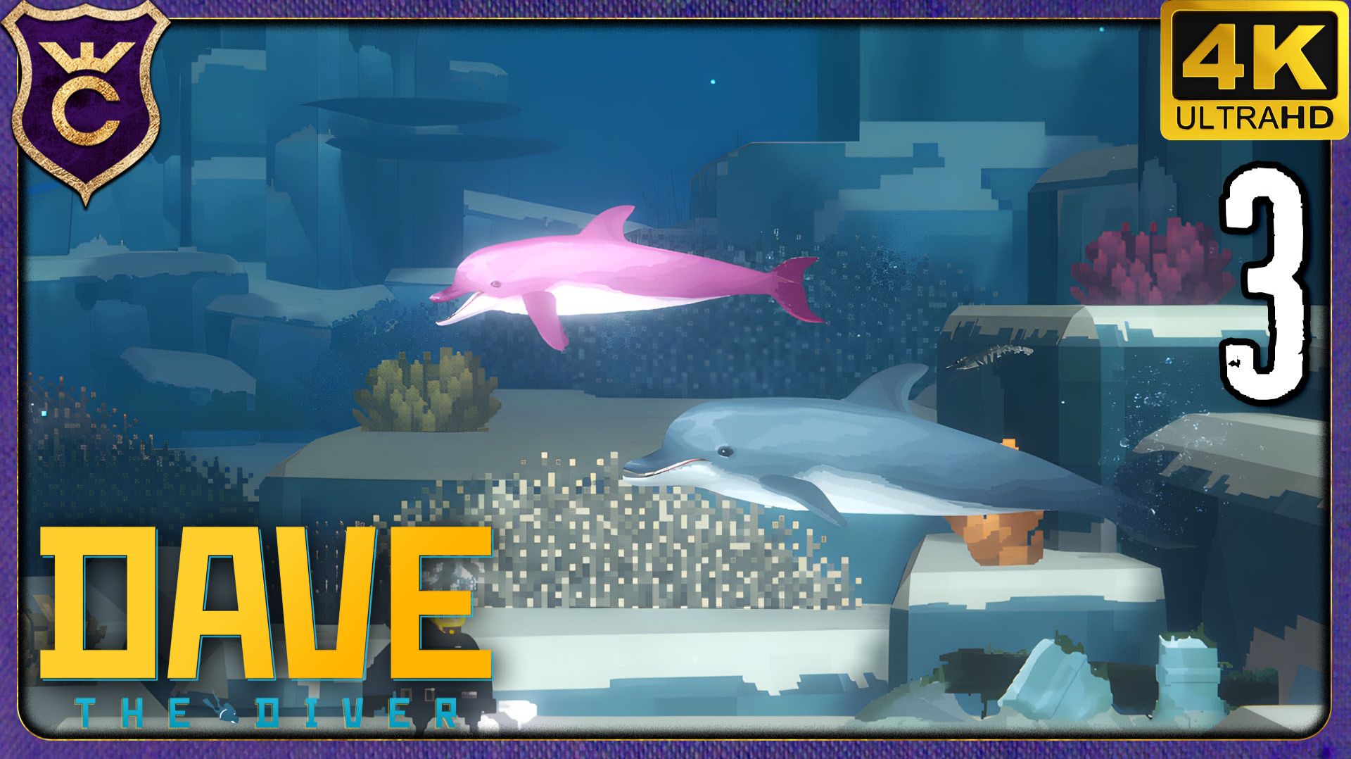 СПАСЕНИЕ РОЗОВОГО ДЕЛЬФИНА! 3 DAVE THE DIVER смотреть онлайн