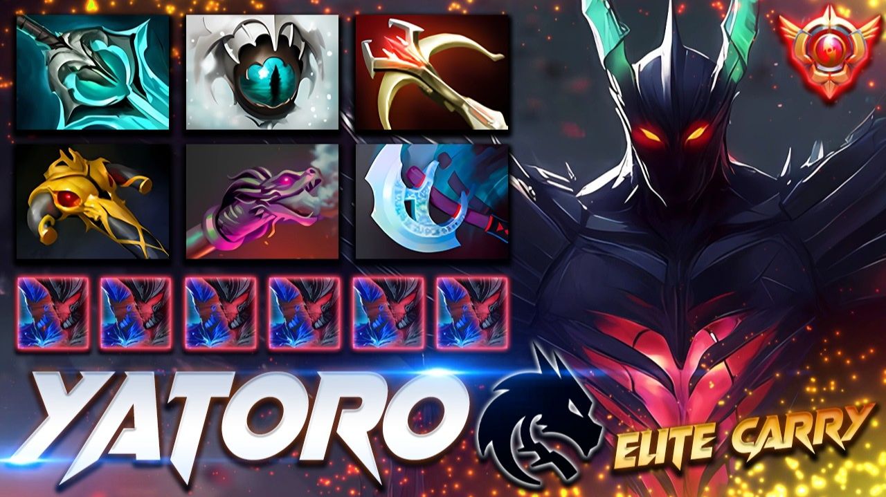 Yatoro Terrorblade Elite Carry — профессиональный геймплей в Dota 2 [Смотри и учись]