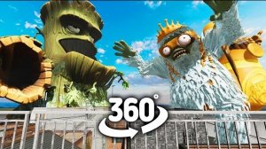 PVZ Гигантское дерево против Йети | PVZ Мем / 360° VR