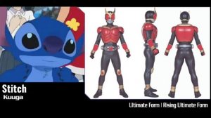 Stitch! crossover Kamen Rider Kuuga