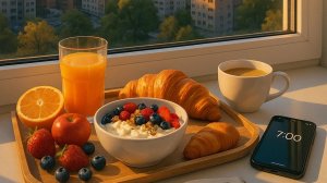 Утренний воскресный приветик! Роскошная музыкальная открытка.
