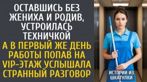 Истории из жизни Оставшись без жениха и родив, устроилась техничкой… А в первый же день работы попав