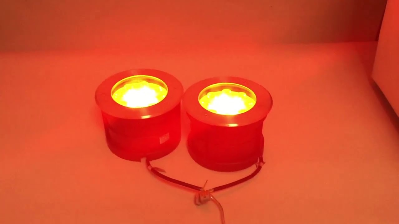 NEW-LAMP.RU - Тротуарные LED светильники Feron, демонстрация RGB смотреть онлайн