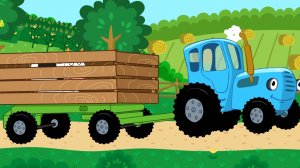 СИНИЙ ТРАКТОР 🚜🚜🚜_ВЕСЕЛЫЙ ТРАКТОР 🚜🚜🚜НОВЫЕ СЕРИИ 🚜🚜🚜