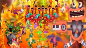 Огненное убежище / Fire Haven - полная песня (My Singing Monsters)
