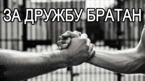 За дружбу братан