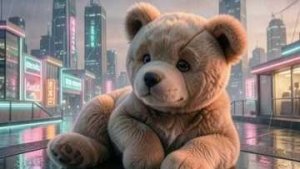 Mon ami pelucheux.
