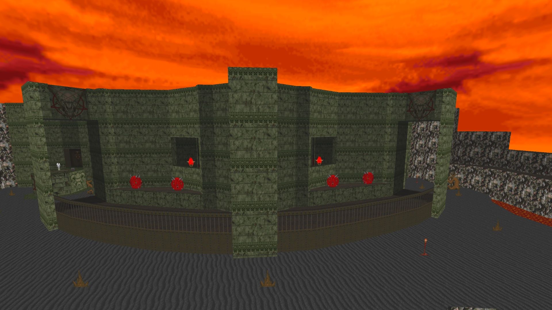 E4M6: The Mourning Halls – Doom the Way ID Did: The Lost Episodes [Все секреты] смотреть онлайн