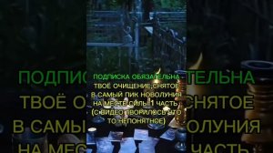 РИТУАЛ СНЯТЫЙ В НОВОЛУНИЕ