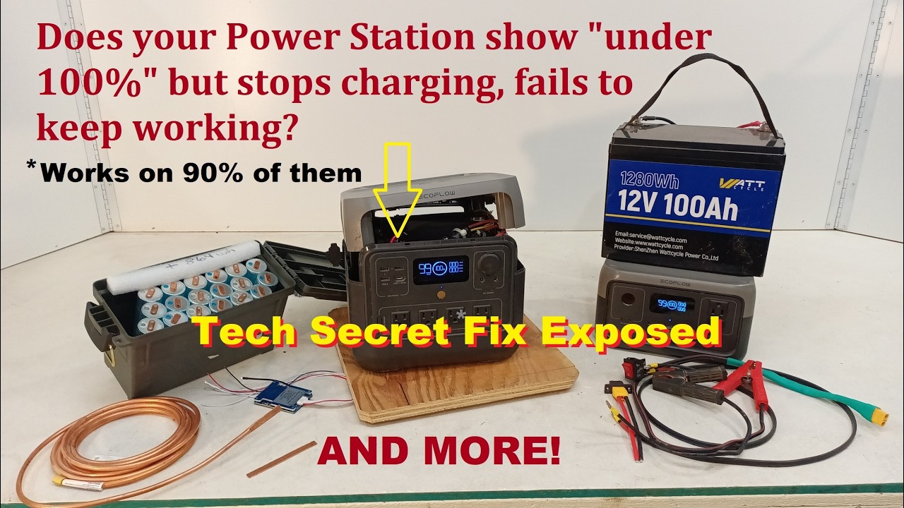 Reset POWER STATIONS showing Bad Charge Readings | reset error codes and performance смотреть онлайн