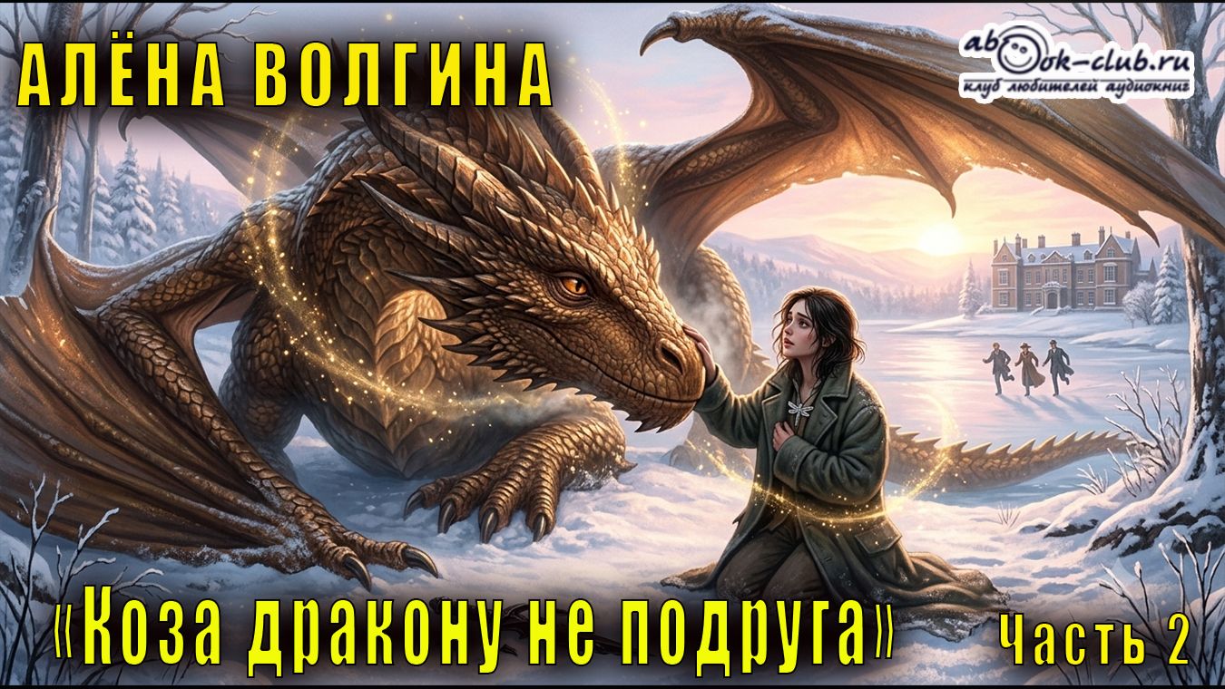 Алёна Волгина "Энни Фишер" (книга 1) "Коза дракону не подруга" (часть 2)