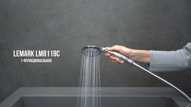 Душевая лейка 87,4 мм Lemark LM8119C
