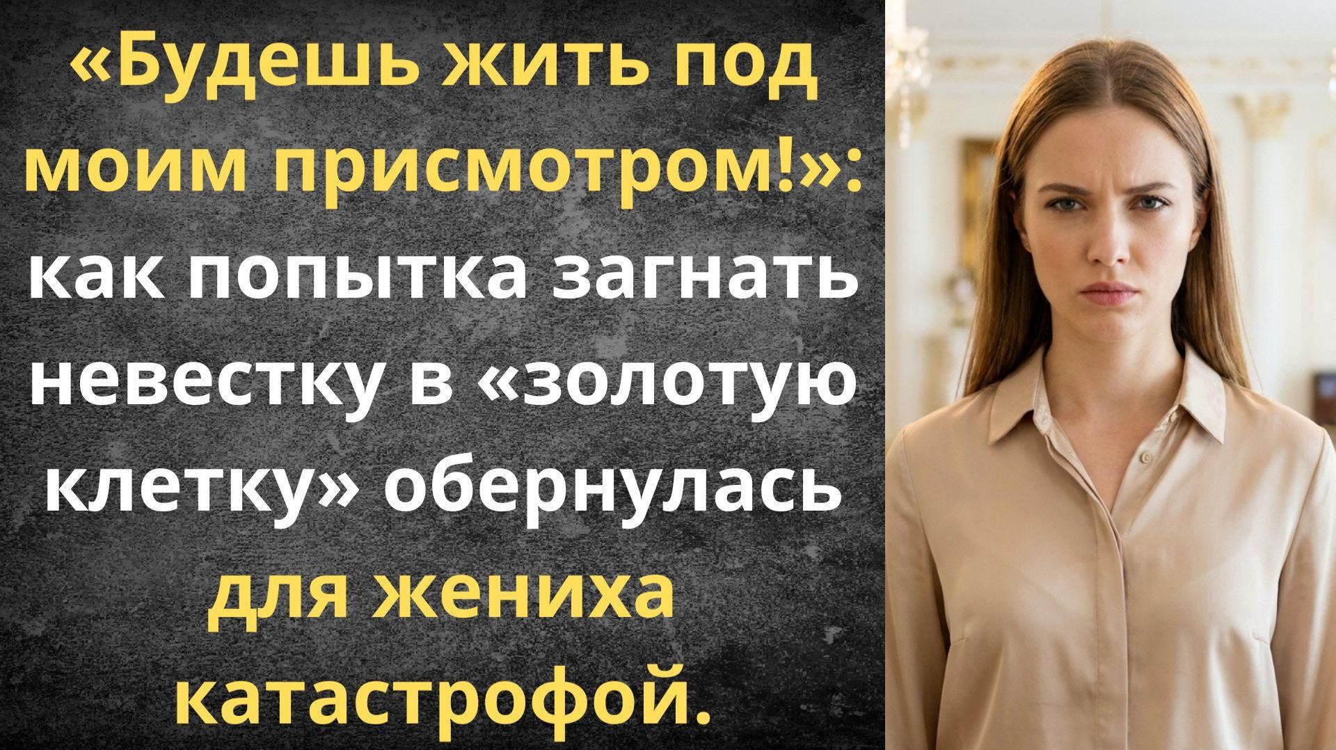 Смотрины у высокомерной свекрови | Истории из жизни смотреть онлайн