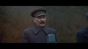 И.В. Сталин на Мавзолее В.И. Ленина. Фрагменты из фильма «Битва за Москву». 1985 г.