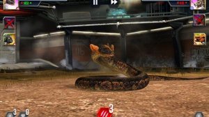 Выполнила задания, по сразилась все схватки, « Я играю в Jurassic world the Game «