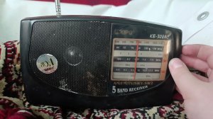 Радиоприемник KIPO KB-308AC AM/FM/ТВ/SW1/SW2