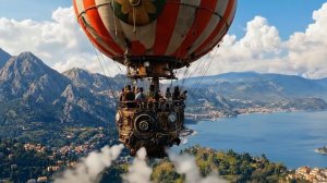 Victorian Steampunk Dreamscape  AI Art  4K
