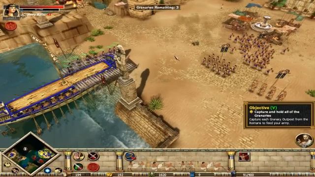 Rise And Fall Civilizations At War - Компания за Клеопатру Часть 4 Прохождение без комментариев