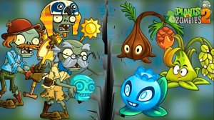 Plants vs Zombies ПвЗ PvZ Растения против Зомби Битва прохождение игры
