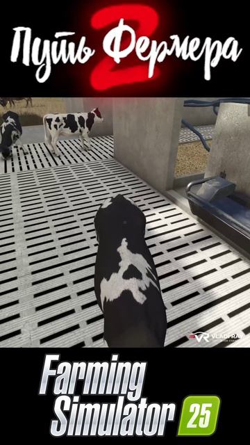 Farming Simulator 25 - путь фермера S2#6 наконец то завели коровок))
