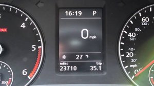 Влияние дефицита AdBlue жидкости на передвижение VW Passat, 2012, TDI