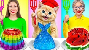 Кулинарный Челлендж с Котиком | Вкусные Кухонные Рецепты