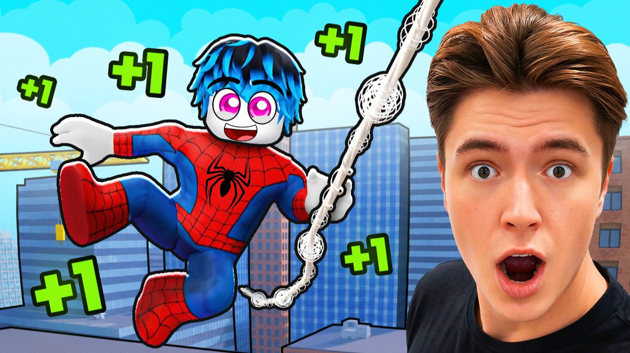 😱ЧТО БУДЕТ, ЕСЛИ СТАТЬ ЧЕЛОВЕКОМ-ПАУКОМ в РОБЛОКС?! смотреть онлайн