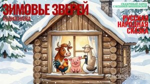 ЗИМОВЬЕ ЗВЕРЕЙ аудиосказка | Зимовье зверей слушать сказку аудио | Аудиосказка на ночь для детей