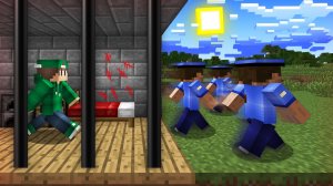 ПОЛИЦЕЙСКИЕ СБЕЖАЛИ ИЗ ТЮРЬМЫ ОТ МЕНЯ В МАЙНКРАФТ | Риколит Minecraft