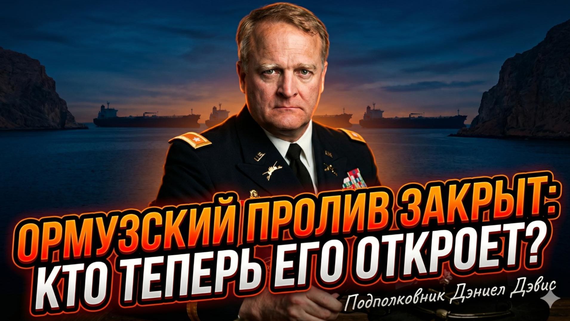 🚢Полковник Дэвис | Ормузский пролив перекрыт! Кто его откроет?