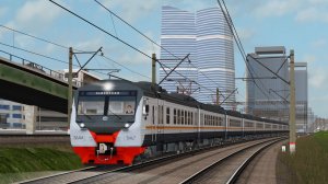 Едем по МЦД в ZDSimulator! Экспресс из Одинцово в Москву