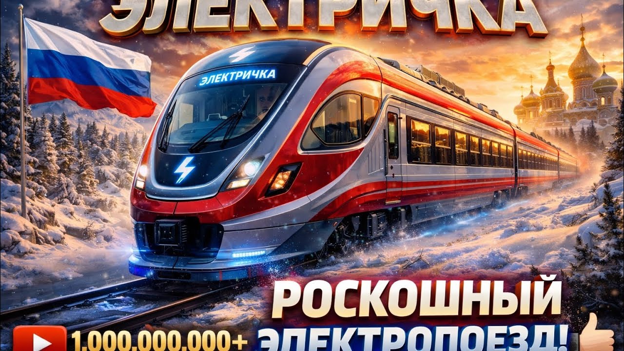 Elektrichka 2026 комфорт технологии дизайнРоссийская электричка нового поколени